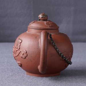 A Dutch Delft silver-mounted yixing style red earthenware teapot and cover, 1st quarter 18th C. — 照片 16