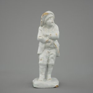 A Dutch Delft white figure, depicting winter, 18th C. — 照片 2