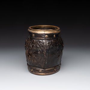 A Dutch gilt-brass mounted pressed baleen casket, Herman Doomer, 17th C. — photo 5
