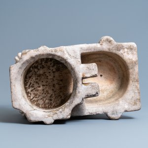 A Fatimid marble kilga, Egypt, 11/12th C. — photo 6