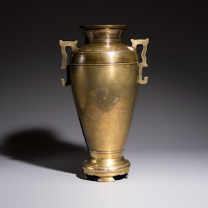 A fine and large Japanese mixed-metal bronze vase with handles, signed 'Dai Nihon Teikoku Ishikawa-ken Kanazawa Dōgyoku Kaisha sei', Meiji, 19th C. — 照片 3