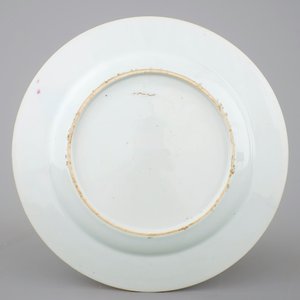 A fine and rare Chinese famille rose porcelain "Fishing" plate, Yongzheng, 1722-1735 — 照片 3