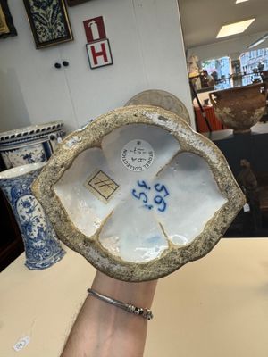 A fine blue and white Dutch Delft five-piece chinoiserie garniture — photo 106