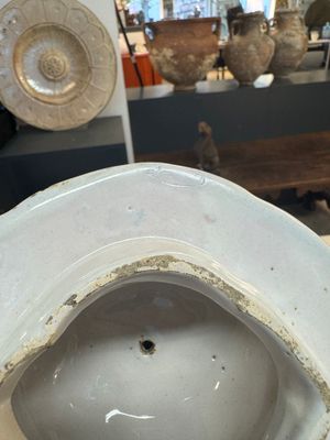 A fine blue and white Dutch Delft five-piece chinoiserie garniture — photo 121