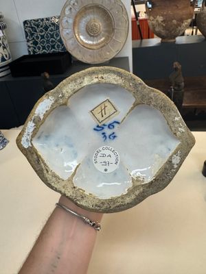 A fine blue and white Dutch Delft five-piece chinoiserie garniture — photo 72