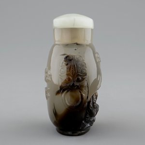 A fine Chinese agate snuff bottle, 18/19th C. — photo 2