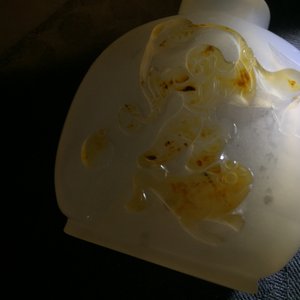 A fine Chinese agate snuff bottle with Liu Hai, 18/19th C. — 照片 13