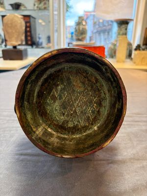 A fine Chinese archaistic bronze 'hu' vase, Song/Yuan — 照片 6