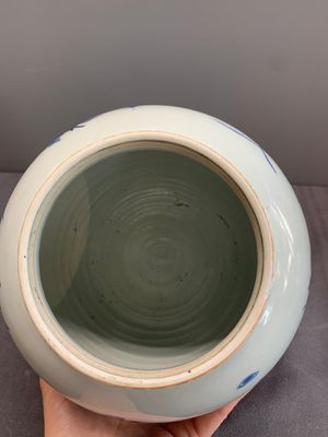 A fine Chinese blue and white 'antiquities' jar, Jiajing mark, Transitional period — 照片 5