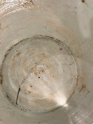 A fine Chinese blue and white 'dragon' vase with mythical-beast-shaped handles, probably Yuan — photo 10