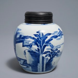 A fine Chinese blue and white ginger jar, Kangxi — 照片 4
