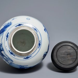A fine Chinese blue and white ginger jar, Kangxi — 照片 5