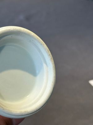 A fine Chinese blue and white vase with narrative design, Kangxi — 照片 16