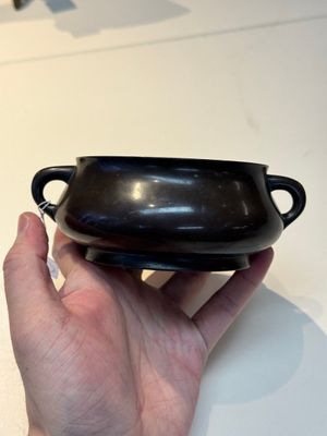 A fine Chinese bronze censer, Yu Tang Jing Wan 玉堂精玩 mark, 17/18th C. — photo 3