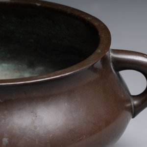 A fine Chinese bronze censer, Yu Tang Jing Wan 玉堂精玩 mark, 17/18th C. — photo 7