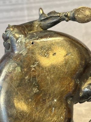 A fine Chinese bronze 'qilin' censer and cover, Ming — photo 16