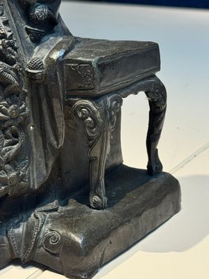 A fine Chinese bronze sculpture figure of Wenchang, Ming — photo 11
