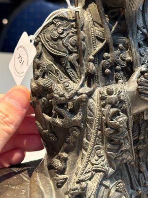 A fine Chinese bronze sculpture figure of Wenchang, Ming — photo 15