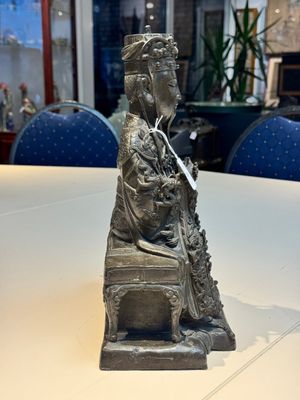 A fine Chinese bronze sculpture figure of Wenchang, Ming — photo 3
