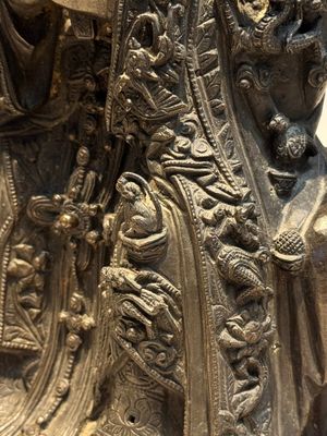 A fine Chinese bronze sculpture figure of Wenchang, Ming — photo 9