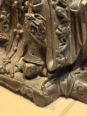 A fine Chinese bronze sculpture figure of Wenchang, Ming — photo 10
