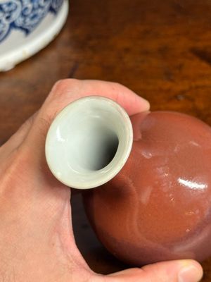 A fine Chinese copper-red-glazed vase, Yongzheng mark and of the period — 照片 11