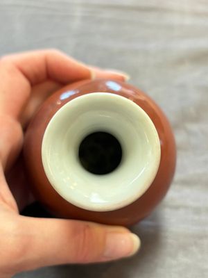 A fine Chinese copper-red-glazed vase, Yongzheng mark and of the period — 照片 5