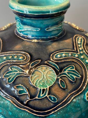 A fine Chinese Fahua 'meiping' vase with figural design, Ming — foto 5