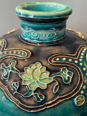 A fine Chinese Fahua 'meiping' vase with figural design, Ming — foto 6