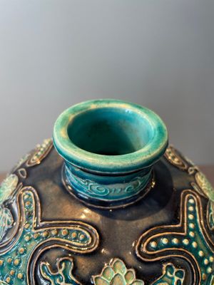 A fine Chinese Fahua 'meiping' vase with figural design, Ming — foto 8