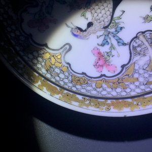 A fine Chinese famille rose and grisaille eggshell cup and saucer with a pheasant, Yongzheng — photo 15