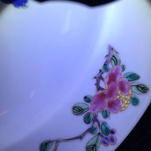 A fine Chinese famille rose butterfly plate, Yongzheng, 1723-1735 — 照片 6