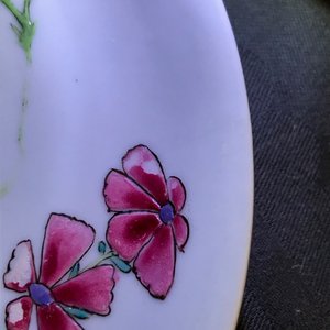A fine Chinese famille rose cup and saucer with floral design, Yongzheng — photo 10