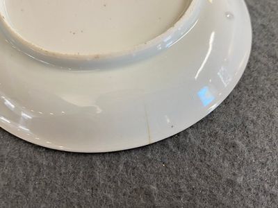 A fine Chinese famille rose cup and saucer with go-players, Yongzheng — 照片 9