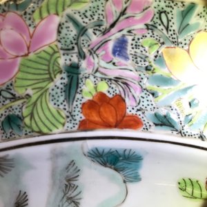 A fine Chinese famille rose dish with figures in a garden, Yongzheng — photo 21