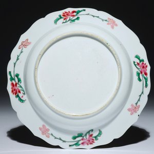 A fine Chinese famille rose eggshell porcelain plate, Yongzheng — 照片 2
