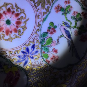 A fine Chinese famille rose eggshell porcelain plate, Yongzheng — 照片 4