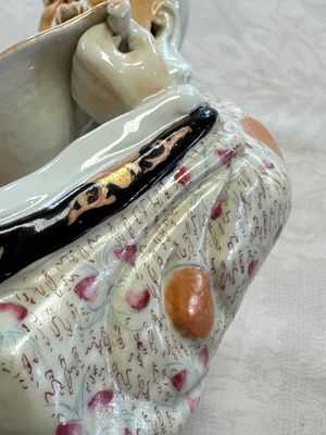 A fine Chinese famille rose figure of Shoulao — photo 9