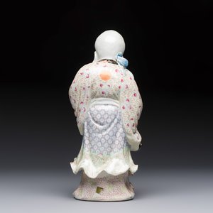 A fine Chinese famille rose figure of Shoulao — photo 4