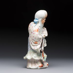 A fine Chinese famille rose figure of Shoulao — photo 5