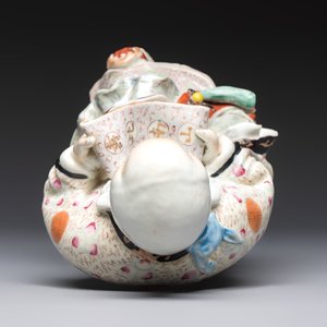 A fine Chinese famille rose figure of Shoulao — photo 6