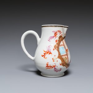 A fine Chinese famille rose jug with a lady with child, Yongzheng/Qianlong — photo 3