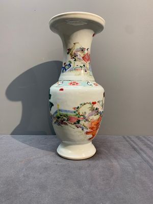 A fine Chinese famille rose 'magu' vase, Yongzheng — photo 4