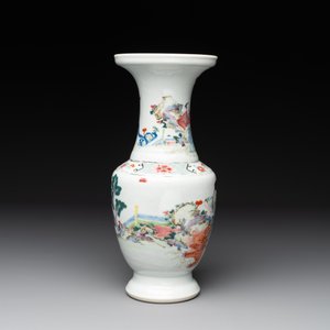 A fine Chinese famille rose 'magu' vase, Yongzheng — photo 4