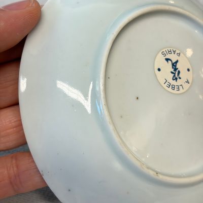 A fine Chinese famille rose mythological subject 'Arethusa, Alpheus and Diana' saucer — photo 10