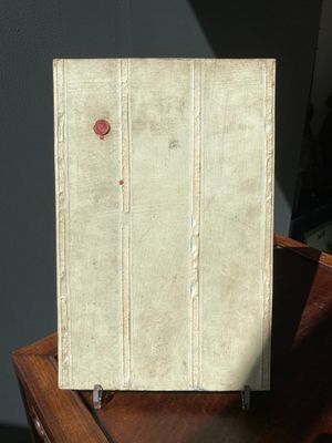 A fine Chinese famille rose plaque, signed Wang Xiliang 王錫良, dated 1943 — photo 2