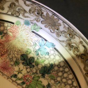 A fine Chinese famille rose 'rooster' eggshell cup and saucer, Yongzheng — photo 13