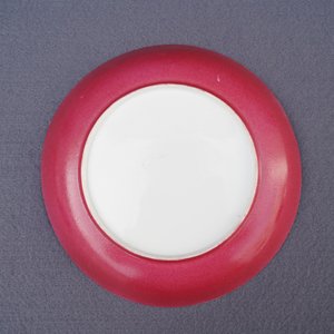 A fine Chinese famille rose 'ruby back' eggshell 'pheasant' plate, Yongzheng — 照片 12