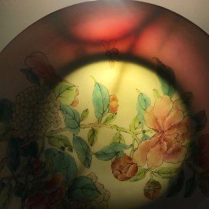 A fine Chinese famille rose 'ruby back' eggshell plate with floral design, Yongzheng — 照片 10
