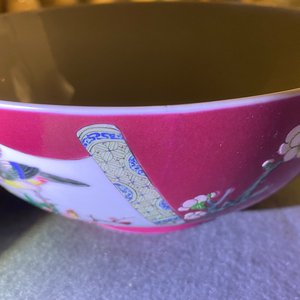 A fine Chinese famille rose ruby ground bowl, Yongzheng — photo 10